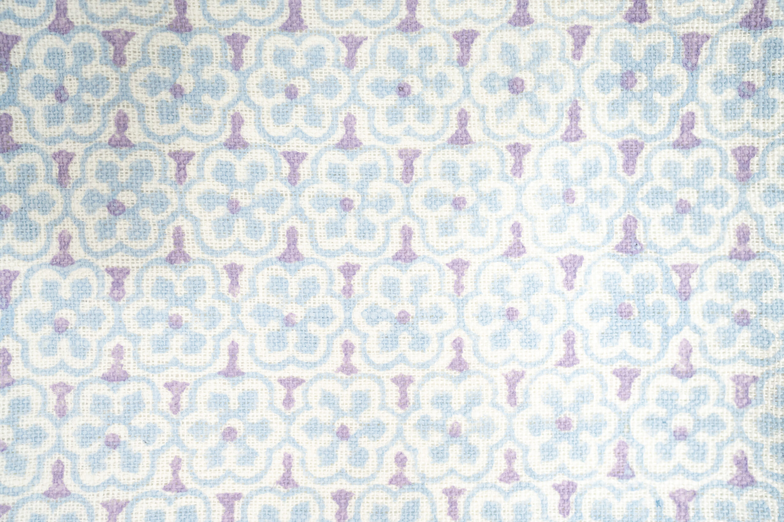 Duomo French Blue With Lavender Fabric